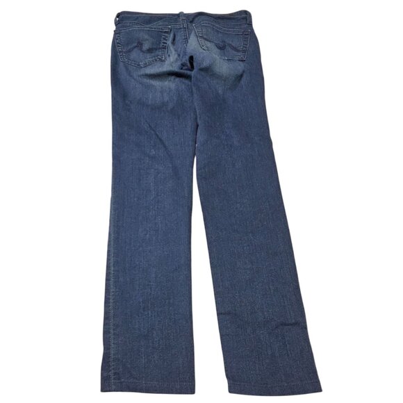 AG Adriano Goldschmied Jeans Womens Size 26 Straight High Rise Dark Wash Denim - Picture 3 of 5